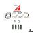 Kit Pistões Forjados Mahle Motorsport Golf GTI Jetta GLI Audi A3 S3 TT VW Tiguan Fusca 2.0 TSI EA888 Gen3 - Imagem 2