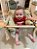 Balanço infantil em tecido e madeira para bebês e crianças - Imagem 1