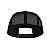 Boné Santa Cruz Skateboards Meek OG Slasher Trucker Preto - Imagem 2