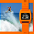Relógio Nixon Base Tide Pro Laranja - Imagem 6