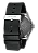 Relógio Nixon Sentry Leather Prata / Preto - Imagem 3