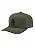 Boné Nixon Deep Down Flexfit Athletic Verde Escuro S/M - Imagem 1