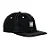 Boné Santa Cruz Skateboards Traveler Opus Snapback Preto - Imagem 2