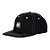 Boné Santa Cruz Skateboards Traveler Opus Snapback Preto - Imagem 1
