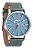 Relógio Nixon Sentry Leather Cinza / Azul - Imagem 2