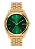 Relógio Nixon Time Teller Dourado / Verde - Imagem 1