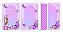 Capa para biblia borboleta lilas - Imagem 1