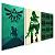 Kit 3 Quadros decorativos Zelda - Imagem 1