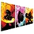 Kit 3 Quadros decorativos Games Retro - Imagem 1