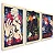 Kit 3 Quadros decorativos Jujutsu Kaisen - Imagem 1