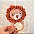 Chocalho Leão em Amigurumi - Imagem 1
