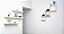 Prateleira Porta Quadros em MDP Branca 10X60 - Imagem 2
