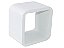 Nicho Arredondado em MDF Branco 24X24CM - Imagem 2