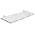 Prateleira 20x28 MDP Branco com Suportes - Imagem 1