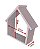 Nicho Casinha 23x30cm MDP Bco - Imagem 3