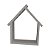 Nicho Casinha 23x30cm MDP Bco - Imagem 2