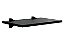 Prateleira 25x40 Black com Suportes D-CORE - Imagem 2