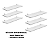 Kit Com 6 Prateleiras Mdp Bcas 20x40 Com Suportes D-core - Imagem 2