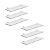 Kit Com 6 Prateleiras Mdp Bcas 20x40 Com Suportes D-core - Imagem 1