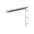 Suporte Prateleira Master Leve L 25cm Em Aço Kit 6un Branca - Imagem 3