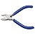 Alicate Corte Diagonal 4" Aço Especial com Empunhadura em PVC Azul Tramontina 41105/302 - Imagem 1