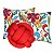 Kit 2 Almofadas Decorativas cheias mais Almofada Nó Vermelho - Imagem 1