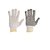 Luva de Malha 3 Fios LMV 3 Branca Pigmentada Vonder - Imagem 1