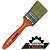 Pincel trincha cabo plástico Coofix 2” fibra sintetica - Imagem 2