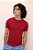 Camiseta básica fit masculina 100% algodão - vermelho - Imagem 2