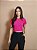 Blusinha Cropped com Pedrarias - Rosa - Imagem 2