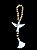 Colar Divino Espirito Santo Branco - Imagem 1