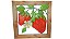 Quadro Morango de Chapa - Imagem 1