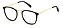 Óculos de Grau Feminino Polaroid - PLD D439/G 2M2 52 - Imagem 1