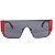 ÓCULOS DE SOL UNISEX AVATAR MASCARA OVER SIZE VERMELHO - NYD079 - Imagem 1