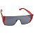 ÓCULOS DE SOL UNISEX AVATAR MASCARA OVER SIZE VERMELHO - NYD079 - Imagem 2