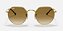 Óculos de Sol Ray-Ban Jack dourado - Imagem 1