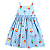 VESTIDO ESTAMPA FLORZINHAS LÁPIS DE COR - Imagem 1