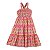 VESTIDO ESTAMPA XADREZ FLOR POR ONDE FOR - Imagem 1