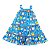 VESTIDO ESTAMPA KIT PARA PINTAR - Imagem 1