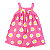 VESTIDO ESTAMPA ONDE ESTÁ A MARGARIDA ROSA - Imagem 1