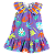 VESTIDO ESTAMPA O FUTURO É DA COR QUE A GENTE PINTA - Imagem 1