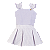 CONJUNTO LILÁS E BRANCO - Imagem 1
