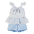 CONJUNTO LISTRADO AZUL - Imagem 1