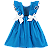 VESTIDO DECOTE AZUL - Imagem 4