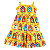 VESTIDO ESTAMPA HORA DE SEMEAR - Imagem 1
