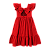 VESTIDO LISO VERMELHO - Imagem 3