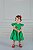 VESTIDO ESTAMPA LICHIA FUNDO VERDE - Imagem 2