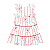 VESTIDO ESTAMPA LAÇOS BORDADOS - Imagem 1