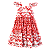 VESTIDO ESTAMPA MULTIPLICANDO AMOR BRANCO - Imagem 1