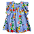 VESTIDO ESTAMPA FLOR DE HORTENCIA - Imagem 1